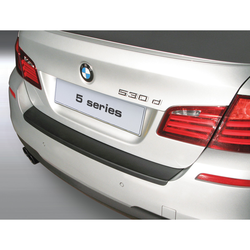 Image of RGM Achter Bumper Beschermlijst M Sport Zwart ABS Plastic BMW 5-serie