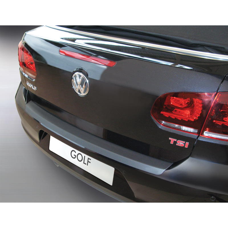 Image of RGM Achter Bumper Beschermlijst Zwart ABS Plastic Volkswagen Golf
