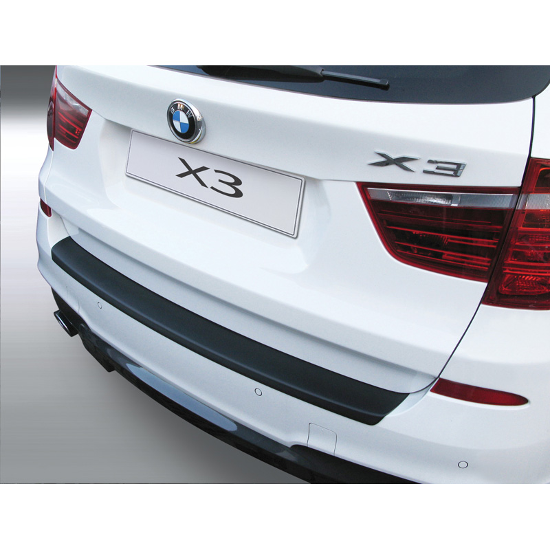 Image of RGM Achter Bumper Beschermlijst Zwart ABS Plastic BMW X3