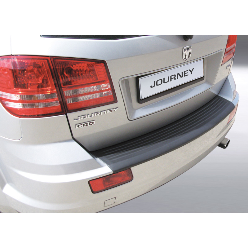 Image of RGM Achter Bumper Beschermlijst Zwart ABS Plastic Dodge, Fiat