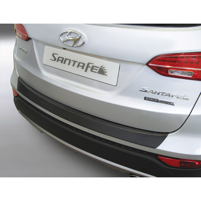 Image of RGM Achter Bumper Beschermlijst Zwart ABS Plastic Hyundai Santa Fe