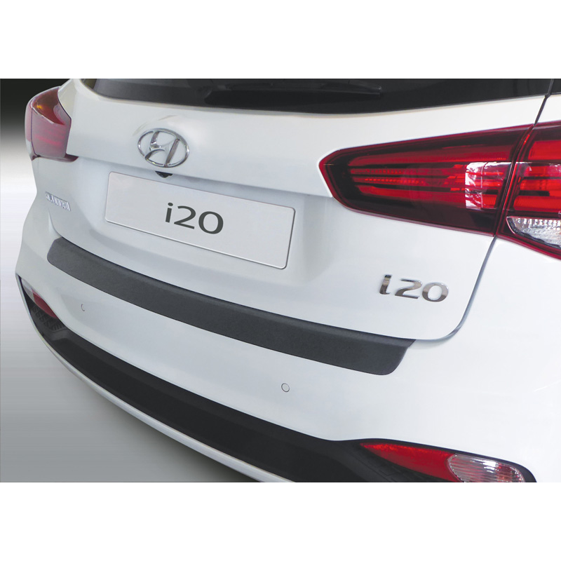 Image of RGM Achter Bumper Beschermlijst Zwart ABS Plastic Hyundai I20
