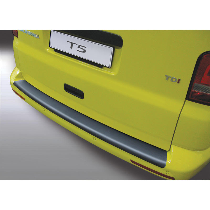 Image of RGM Achter Bumper Beschermlijst Zwart ABS Plastic Volkswagen Transporter