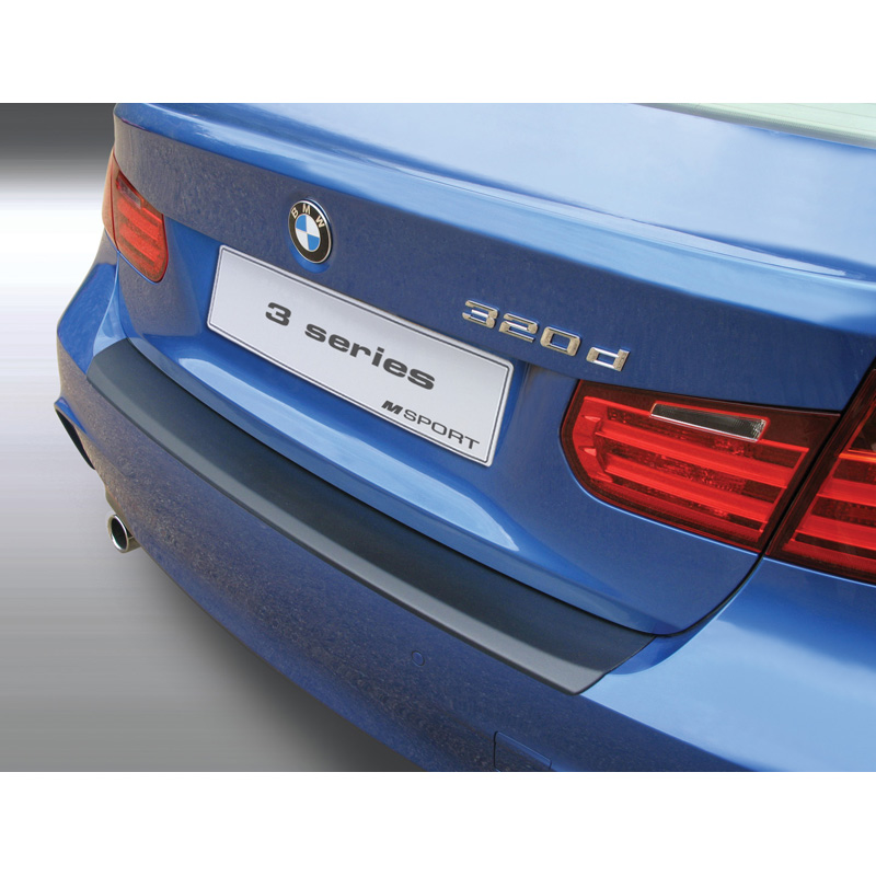 Image of RGM Achter Bumper Beschermlijst Zwart ABS Plastic BMW 3-serie