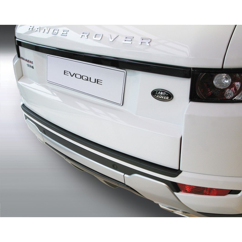 Image of RGM Achter Bumper Beschermlijst 3-Deurs Zwart ABS Plastic Range Rover Evoque