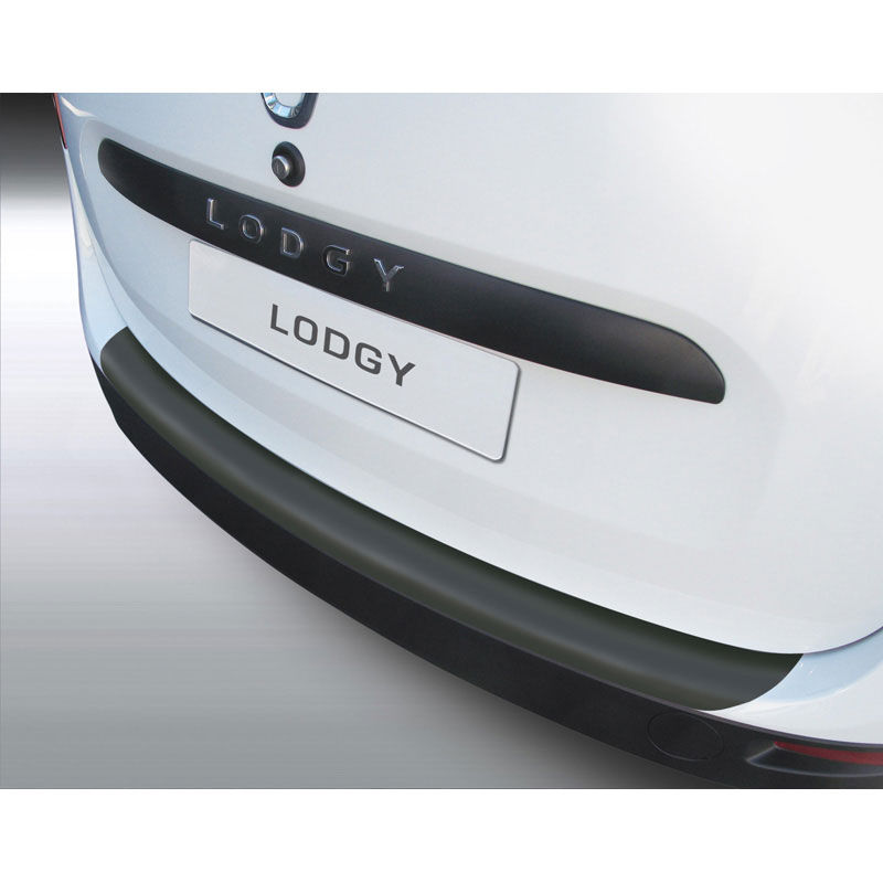Image of RGM Achter Bumper Beschermlijst Zwart ABS Plastic Dacia Lodgy