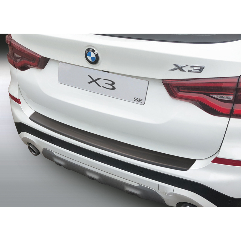 Image of RGM Achter Bumper Beschermlijst Zwart ABS Plastic BMW X3