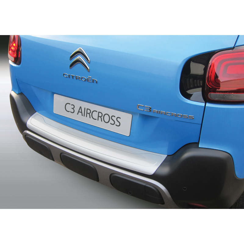 Image of RGM Achter Bumper Beschermlijst Zwart ABS Plastic Citroen C3