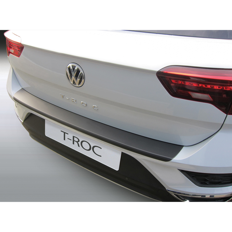 Image of RGM Achter Bumper Beschermlijst Zwart ABS Plastic Volkswagen T-Roc