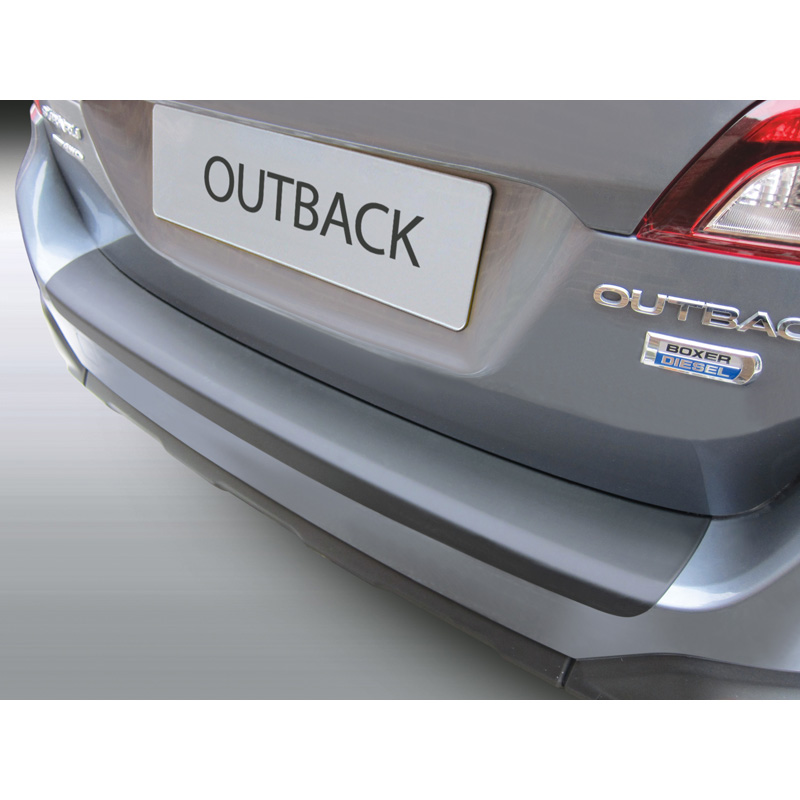 Image of RGM Achter Bumper Beschermlijst Zwart ABS Plastic Subaru Outback