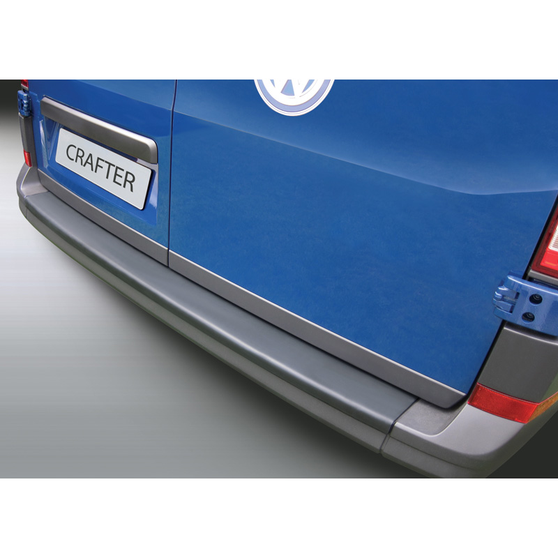 Image of RGM Achter Bumper Beschermlijst Zwart ABS Plastic Volkswagen, MAN