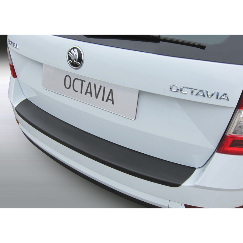 Image of RGM Achter Bumper Beschermlijst Zwart ABS Plastic Skoda Octavia