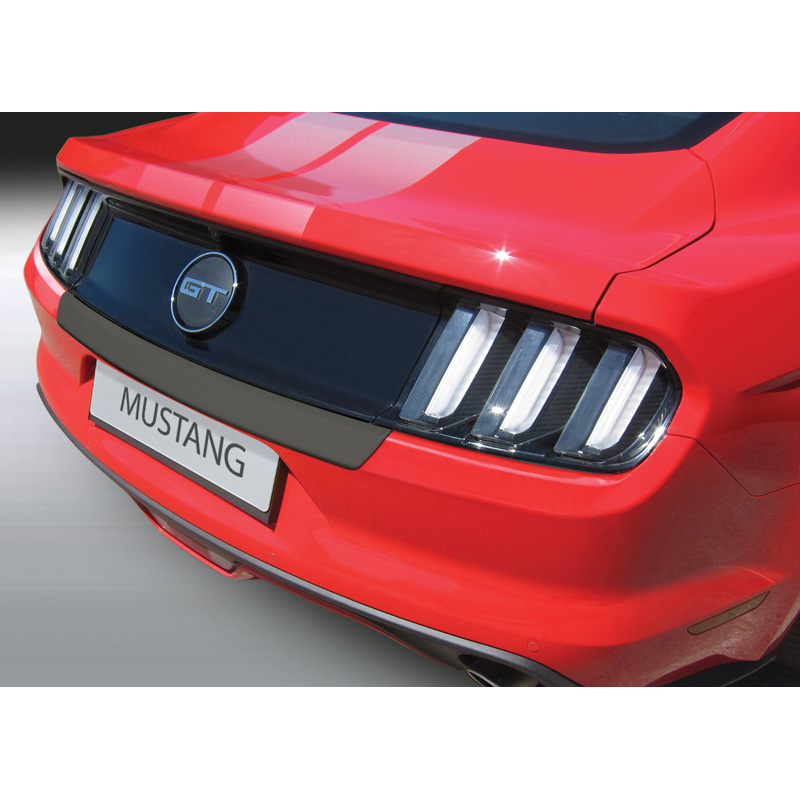 Image of RGM Achter Bumper Beschermlijst Small Zwart ABS Plastic Ford Mustang