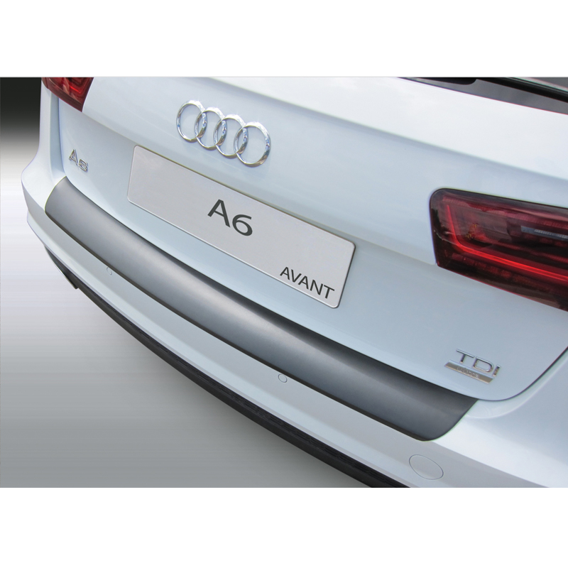 Image of RGM Achter Bumper Beschermlijst Zwart ABS Plastic Audi A6