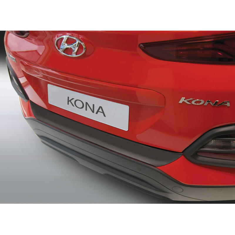 Image of RGM Achter Bumper Beschermlijst Zwart ABS Plastic Hyundai Kona