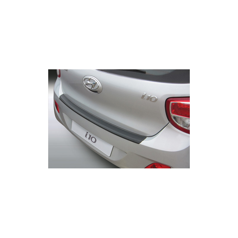 Image of RGM Achter Bumper Beschermlijst Zwart ABS Plastic Hyundai I10