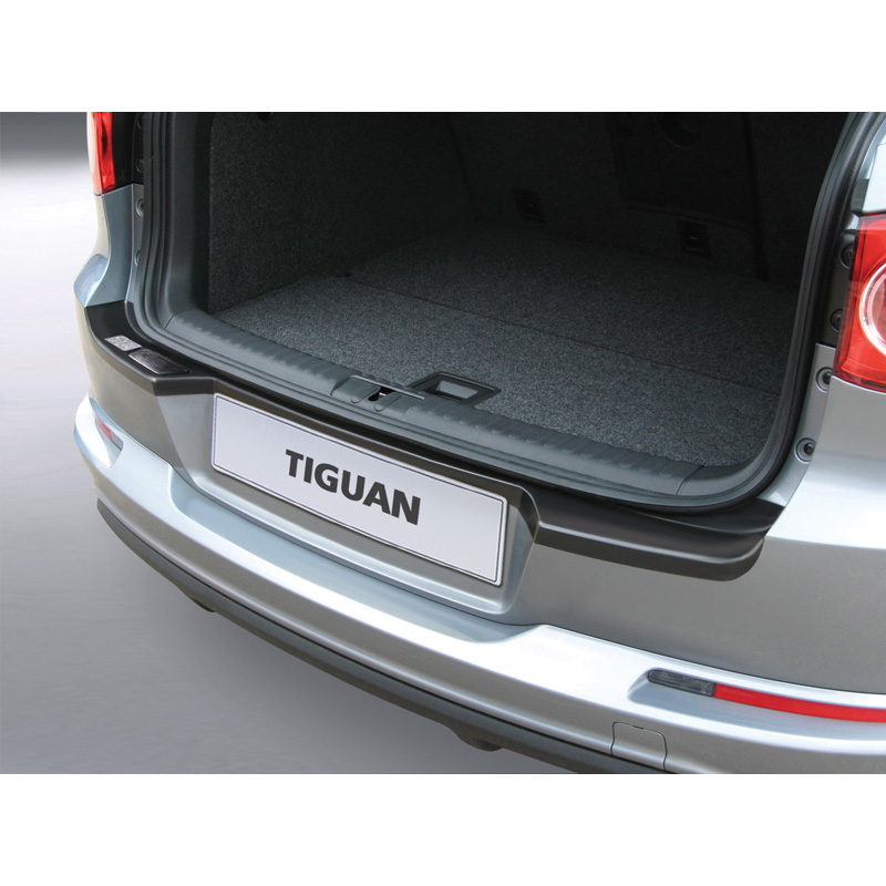 Image of RGM Achter Bumper Beschermlijst Zwart ABS Plastic Volkswagen Tiguan