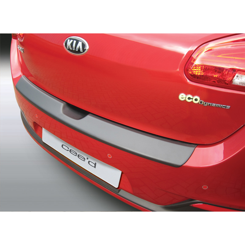 Image of RGM Achter Bumper Beschermlijst 5-Deurs Zwart ABS Plastic Kia Ceed