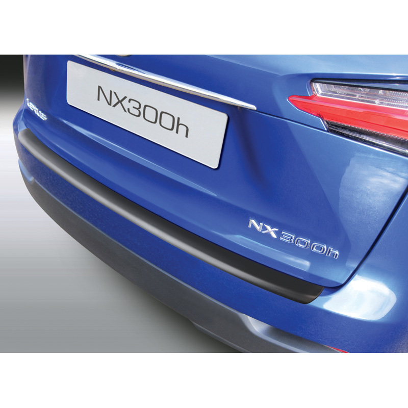 Image of RGM Achter Bumper Beschermlijst Zwart ABS Plastic Lexus NX