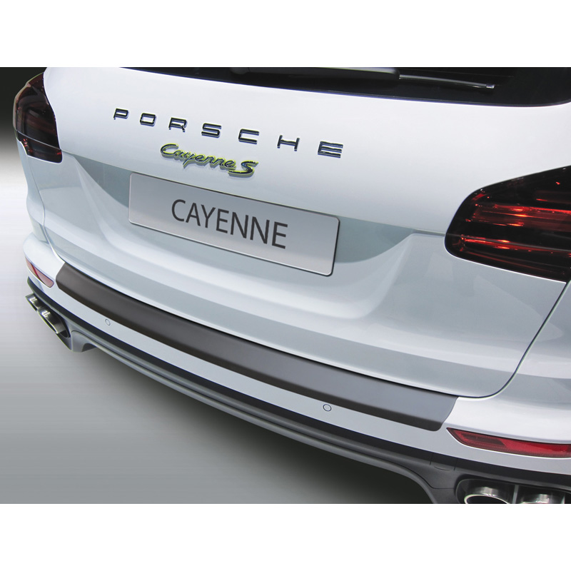 Image of RGM Achter Bumper Beschermlijst Zwart ABS Plastic Porsche Cayenne