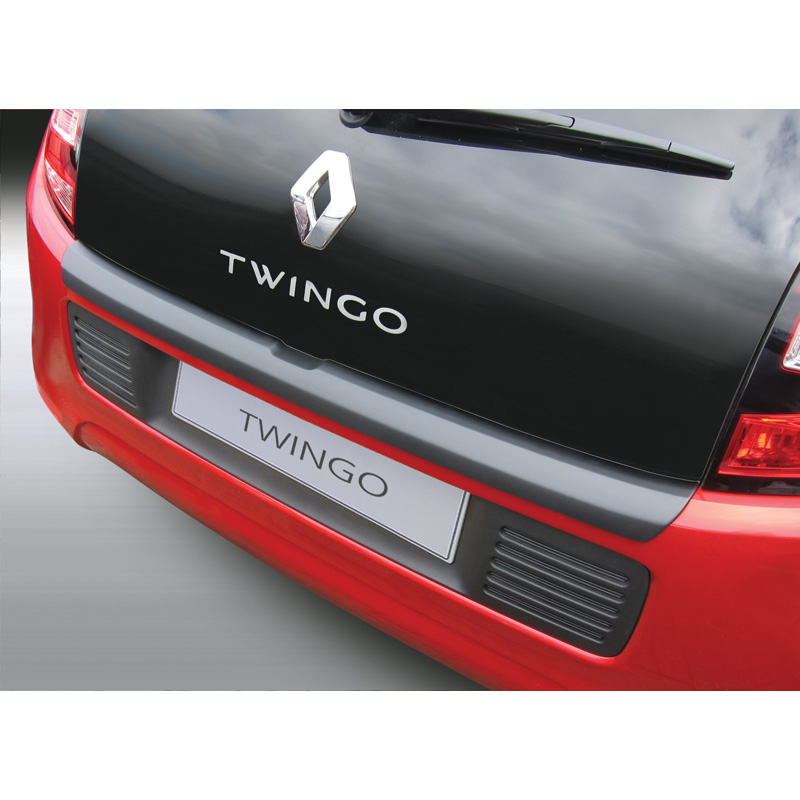 Image of RGM Achter Bumper Beschermlijst Zwart ABS Plastic Renault Twingo