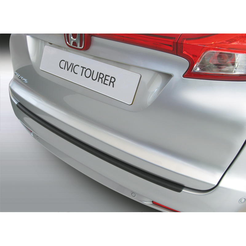 Image of RGM Achter Bumper Beschermlijst Zwart ABS Plastic Honda Civic