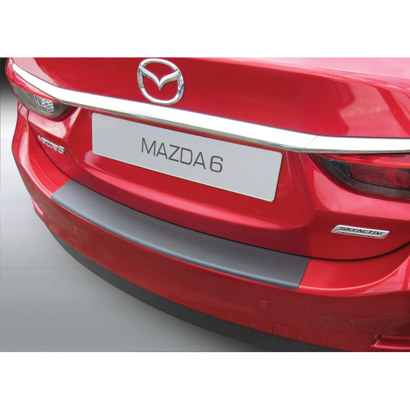 Image of RGM Achter Bumper Beschermlijst Zwart ABS Plastic Mazda 6