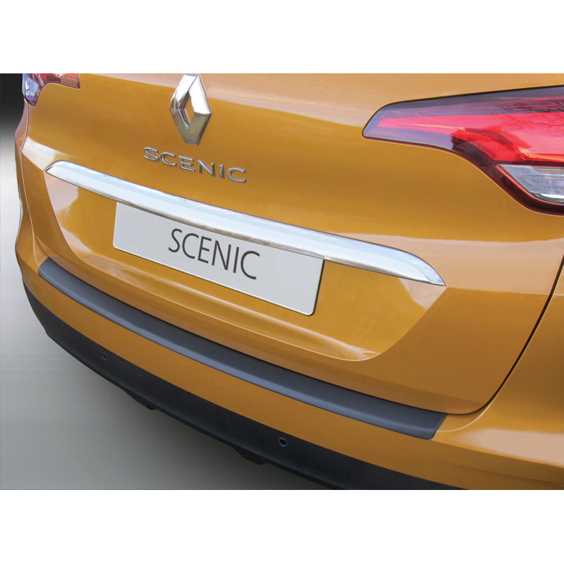 Image of RGM Achter Bumper Beschermlijst Zwart ABS Plastic Renault Scenic