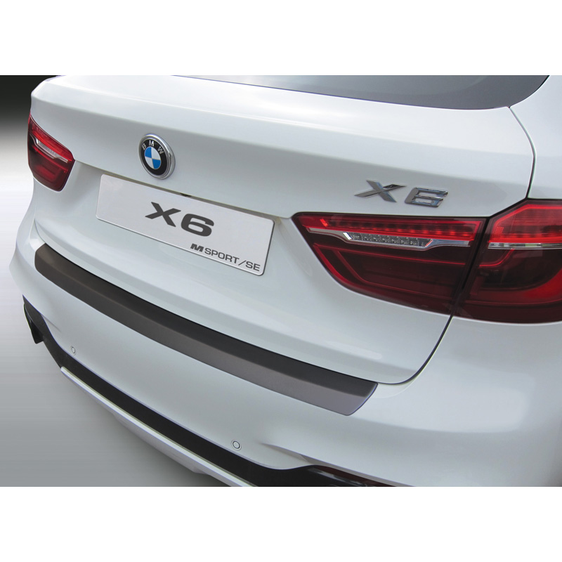 Image of RGM Achter Bumper Beschermlijst Zwart ABS Plastic BMW X6