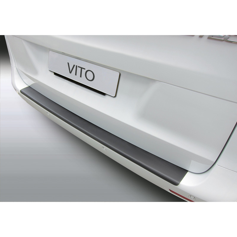 Image of RGM Achter Bumper Beschermlijst Zwart ABS Plastic Mercedes Viano, Vito, V-Class