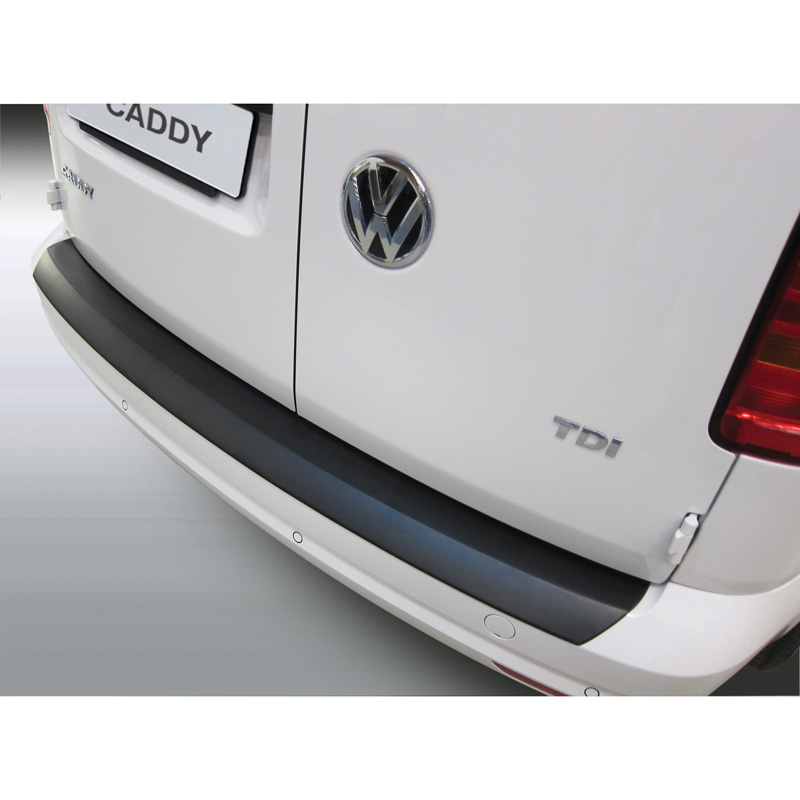 Image of RGM Achter Bumper Beschermlijst Zwart ABS Plastic Volkswagen Caddy