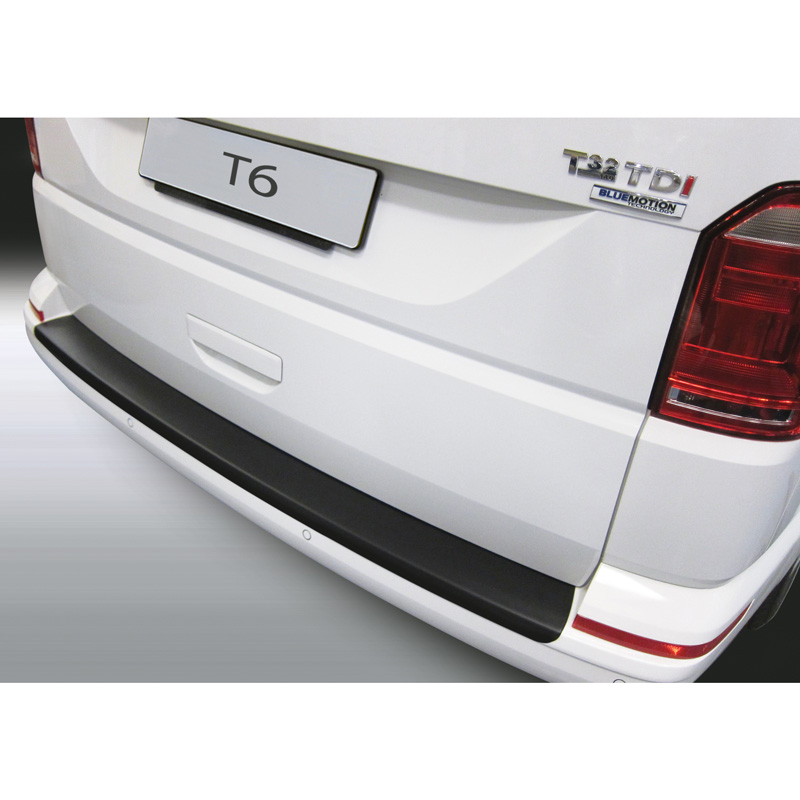Image of RGM Achter Bumper Beschermlijst Zwart ABS Plastic Volkswagen Multivan, Transporter