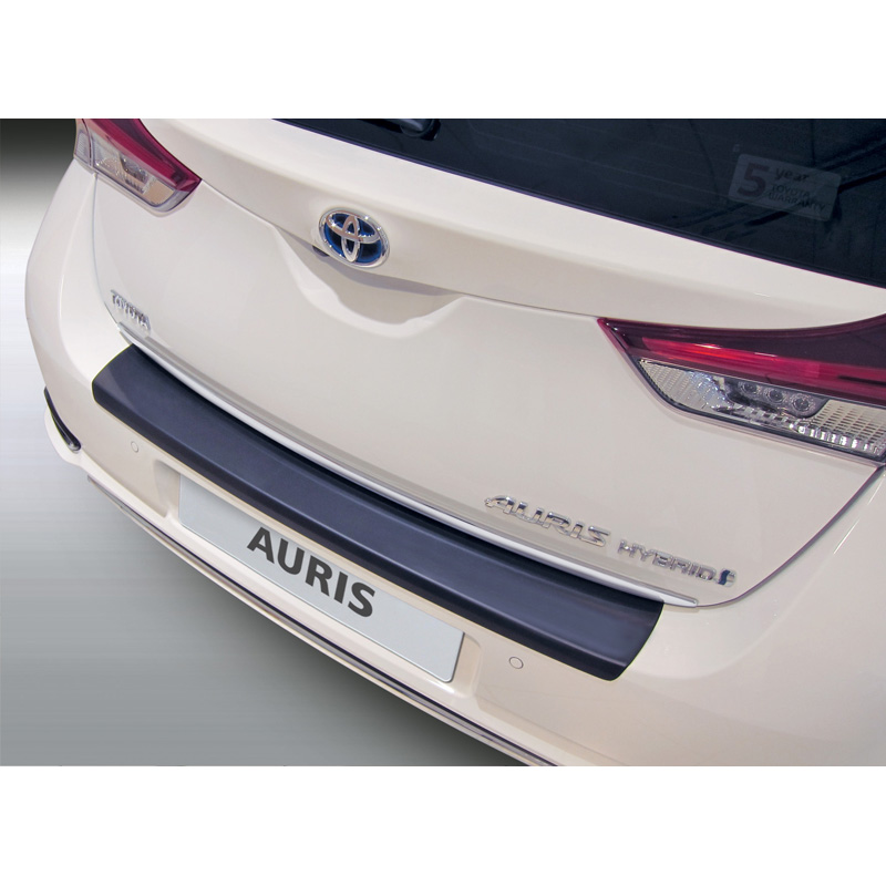 Image of RGM Achter Bumper Beschermlijst 5-Deurs Zwart ABS Plastic Toyota Auris
