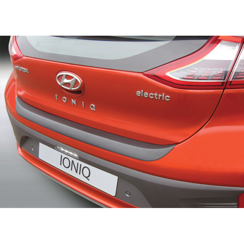 Image of RGM Achter Bumper Beschermlijst Zwart ABS Plastic Hyundai Ioniq