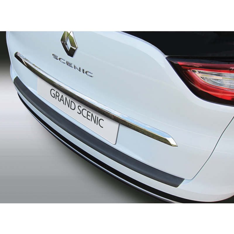 Image of RGM Achter Bumper Beschermlijst Zwart ABS Plastic Renault Grand Scenic
