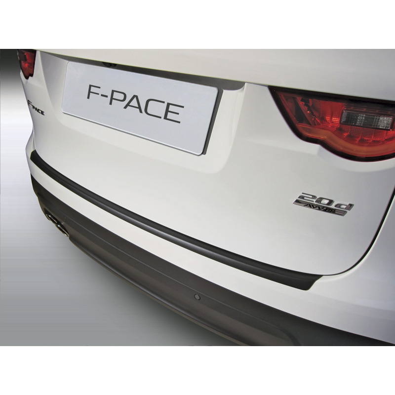 Image of RGM Achter Bumper Beschermlijst Zwart ABS Plastic Jaguar F-Pace