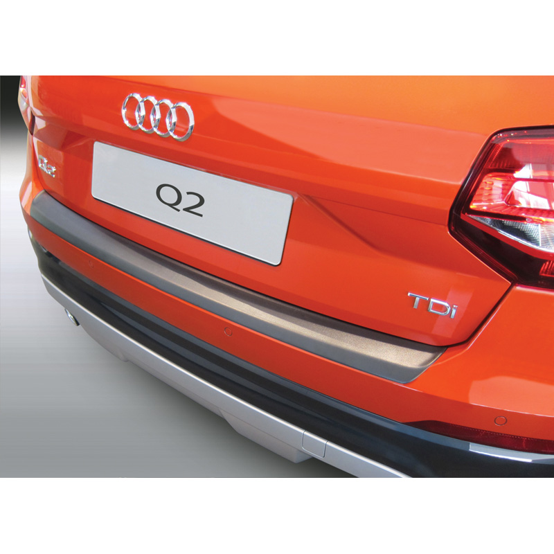 Image of RGM Achter Bumper Beschermlijst Zwart ABS Plastic Audi Q2