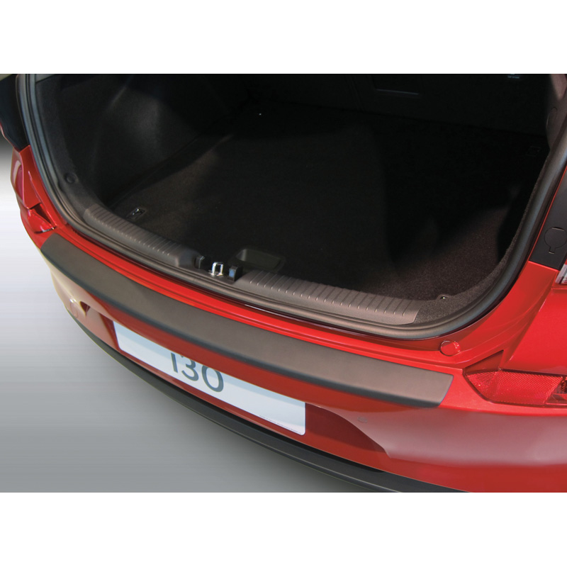 Image of RGM Achter Bumper Beschermlijst 5-Deurs Zwart ABS Plastic Hyundai i30,i30n
