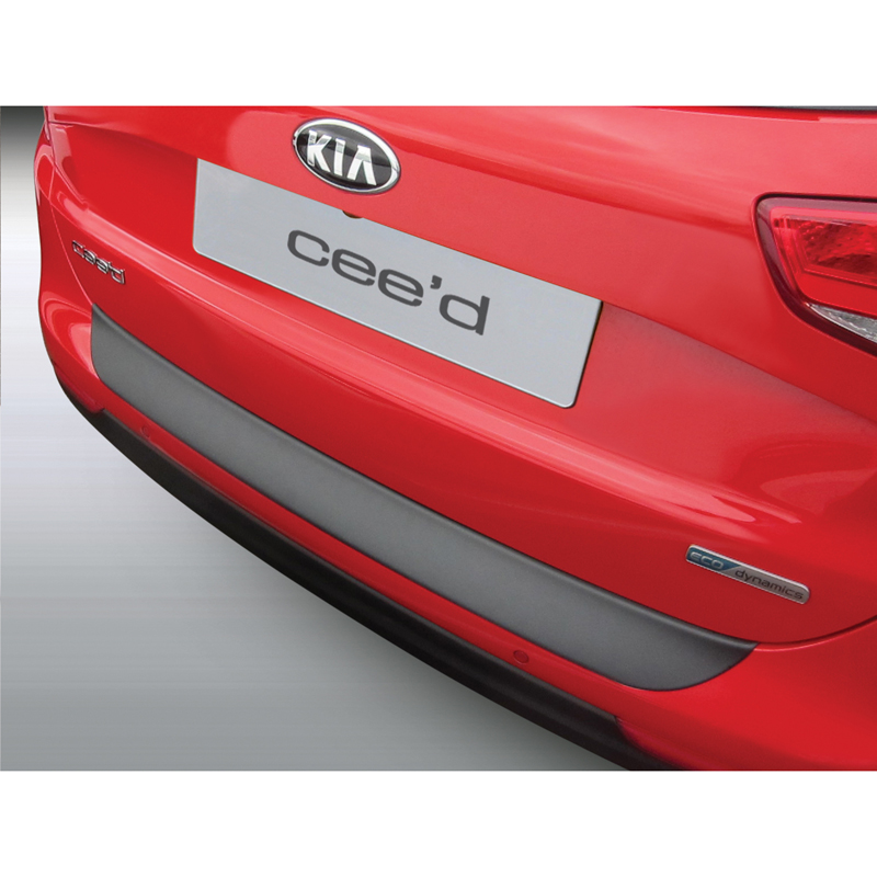 Image of RGM Achter Bumper Beschermlijst Zwart ABS Plastic Kia Ceed