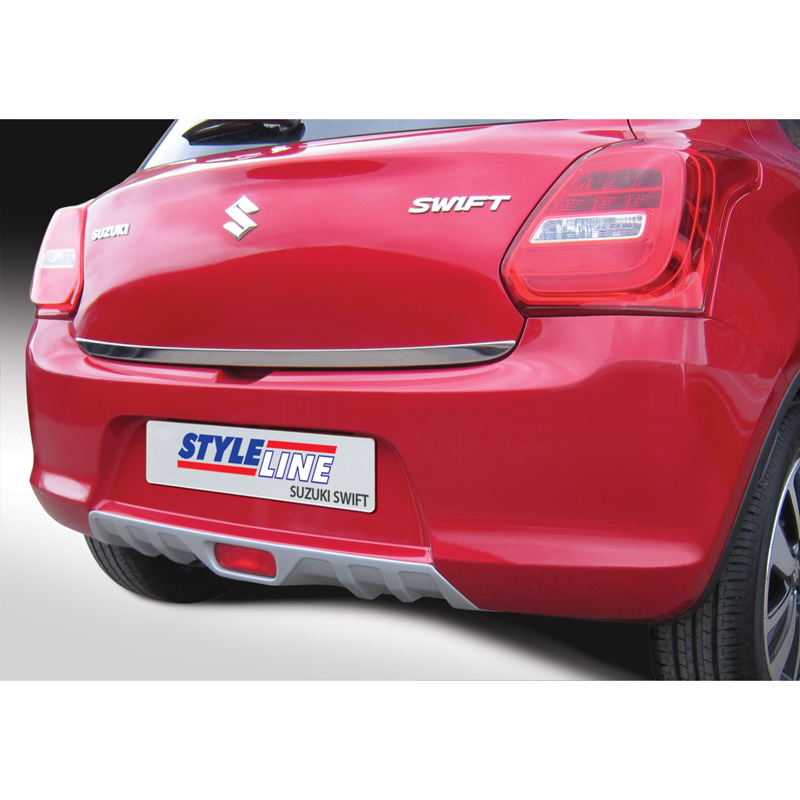 Image of RGM Achter Skidplaat 5-Deurs Zilver ABS Plastic Suzuki Swift