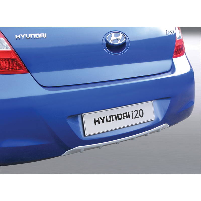 Image of RGM Achter Bumper Beschermlijst Zilver ABS Plastic Hyundai I20