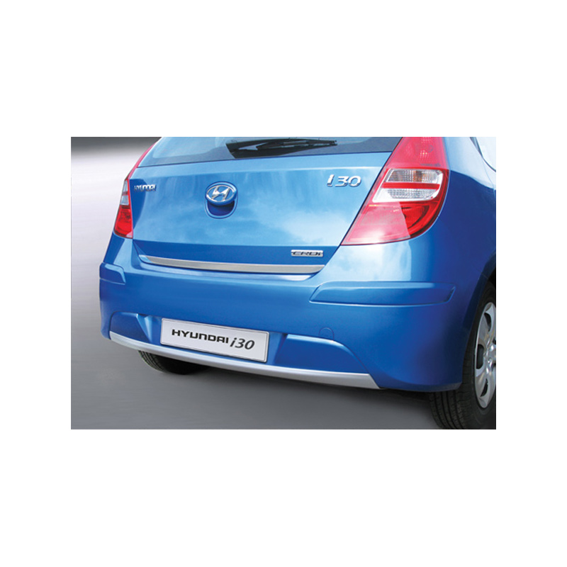 Image of RGM Achter Bumper Beschermlijst 5-Deurs Zilver ABS Plastic Hyundai I30