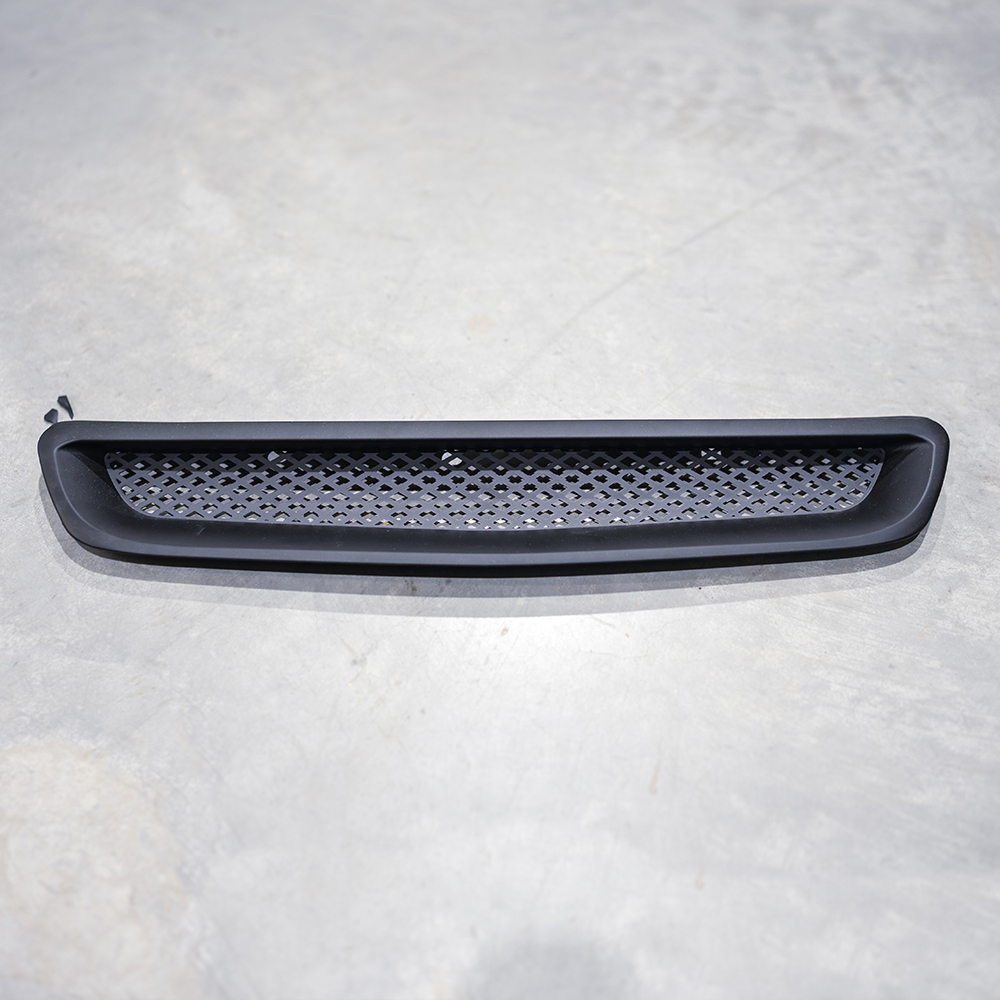 Image of ABS Dynamics Grill Type R Style TWEEDE KANS Zwart ABS Plastic Honda Civic Pre-Facelift 1996-1998