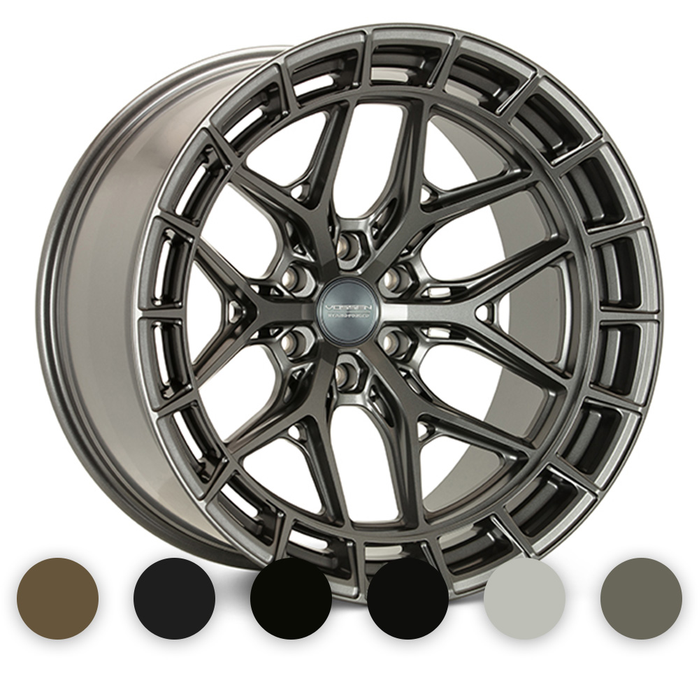Image of Vossen Wheels HFX-1 Hybrid ForgedX Velgen 22 Inch 11J ET11-26 Custom PCD Super Diepe Concave Flow Form Custom Finish