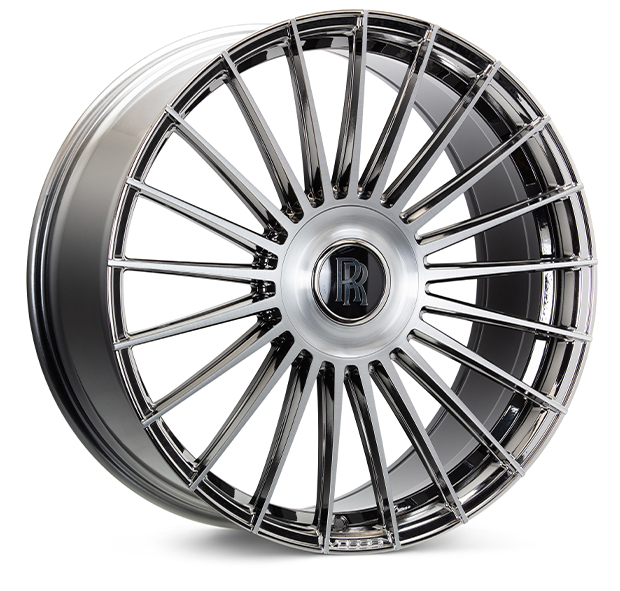 Image of Vossen Wheels HF-8 Hybrid Forged Series Velgen 22 Inch 10.5J ET35 5x112 Diepe Concave Flow Form Gepolijst EMC Geborsteld