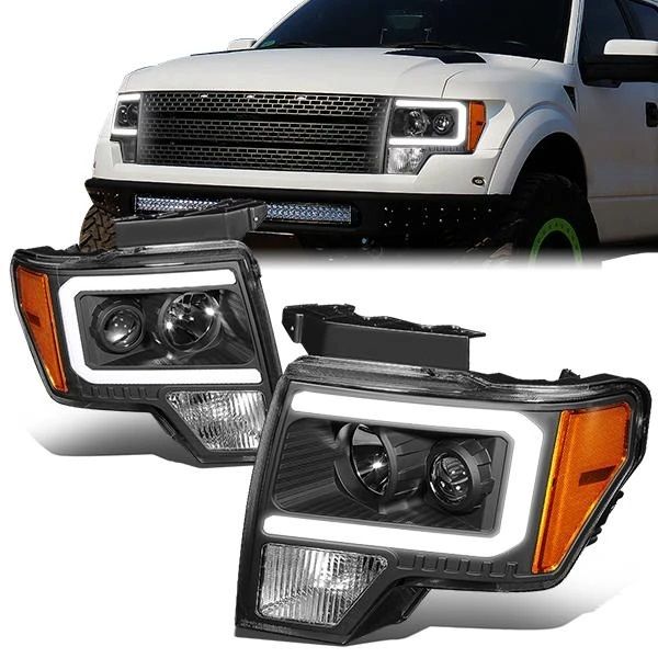 Image of SK-Import Koplamp LED Black Housing Ford F150