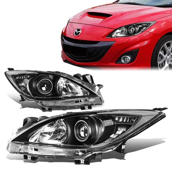 Image of SK-Import Koplampen Black Housing Mazda 3