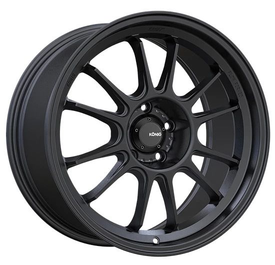 Image of König Hypergram Velgen 15 Inch 7.5J ET35 4x100 Flat Black