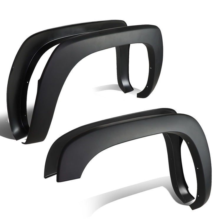 Image of SK-Import Voor en Achter Scherm Verbreders Fleetside bed ABS Plastic Chevrolet Silverado