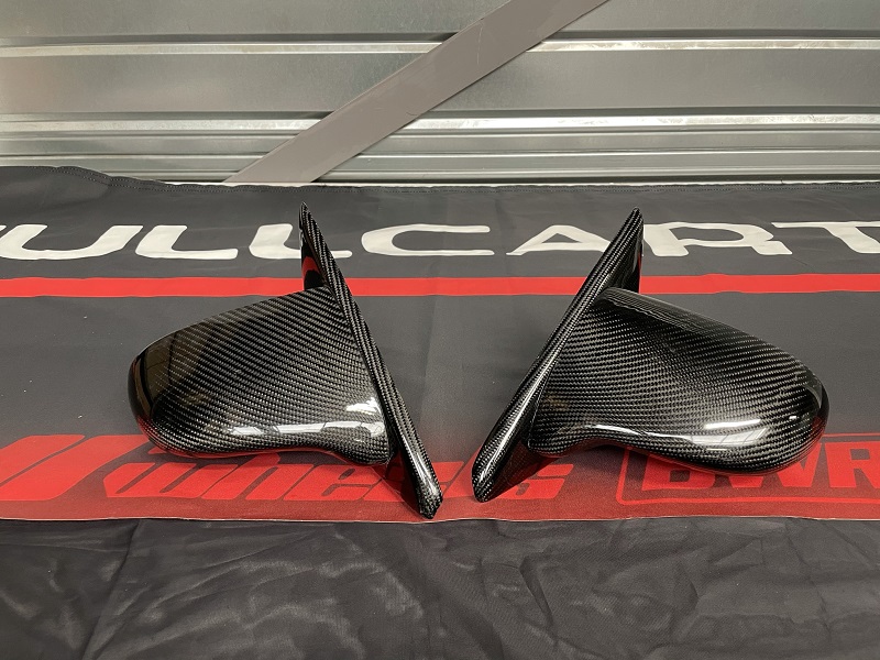 Image of Aerodynamics Zijspiegels Spoon Style Handmatig Verstelbaar Carbon Honda Civic